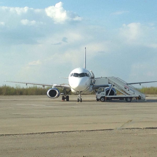 Photo taken at Chulman Airport (NER) by Petr D. on 5/19/2014