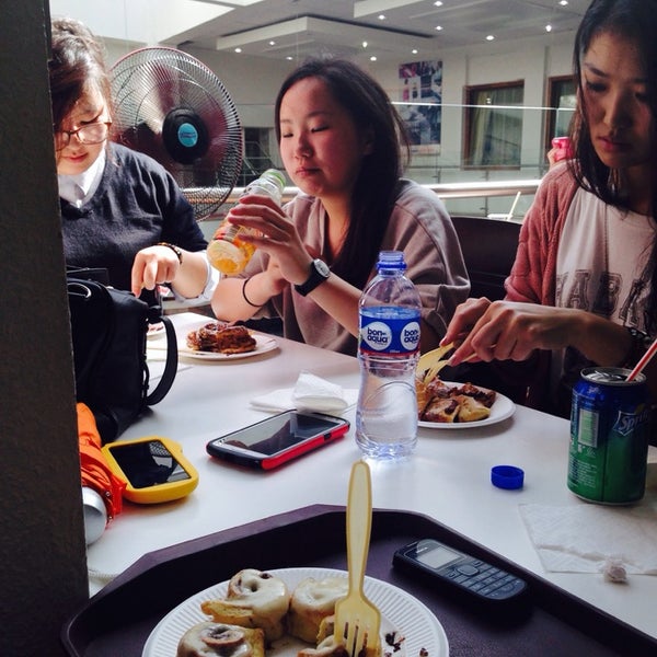 Photo taken at Cinnabon Mongolia by Enkhjin B. on 6/23/2014