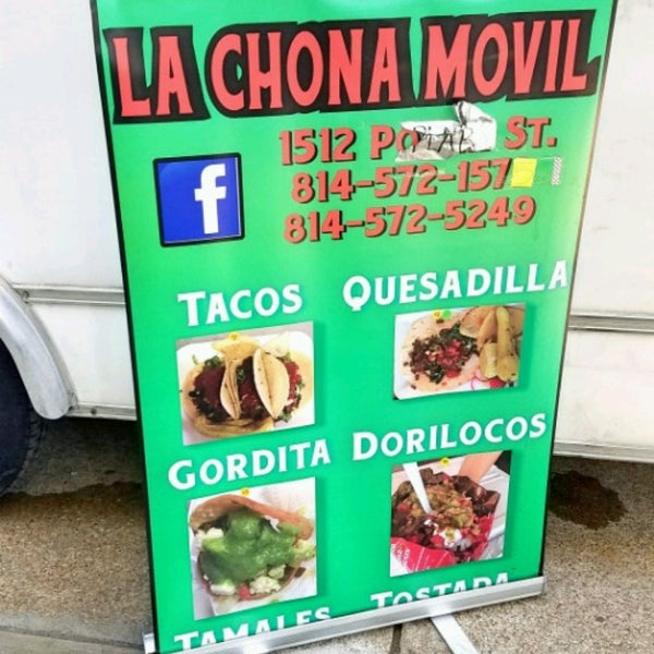La Chona Móvil Food Truck In West Erie