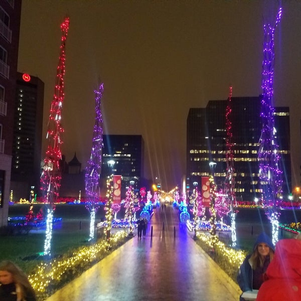 Photo taken at Columbus Commons by Ami H. on 12/22/2018