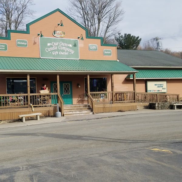 Our Own Candle Company Outlet Store Findley Lake, NY
