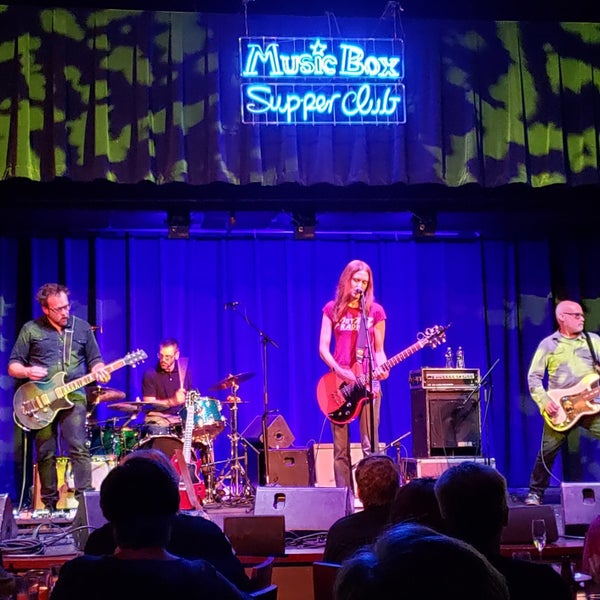 Photo taken at Music Box Supper Club by Ami H. on 6/24/2019