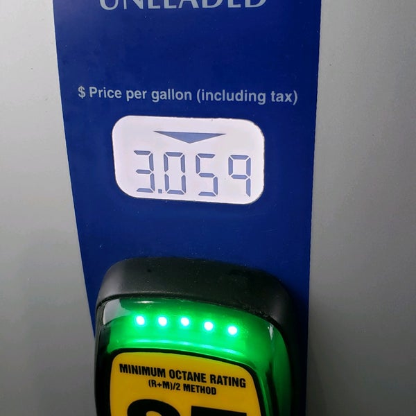 Sam's Club Gas Pump Fuel Station