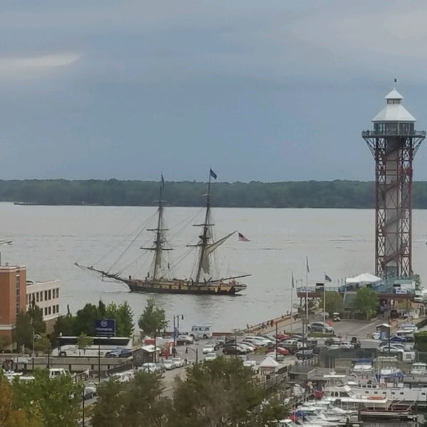 The Tall Ship Arrival Bayfront Erie, PA