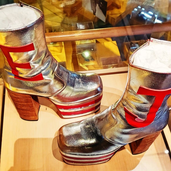 Photo taken at The Bata Shoe Museum by Ami H. on 7/5/2019