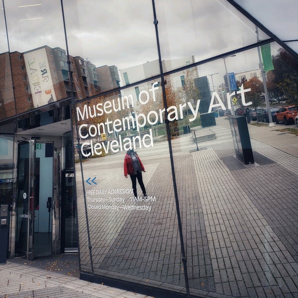 Photo taken at Museum of Contemporary Art Cleveland by Ami H. on 11/14/2021