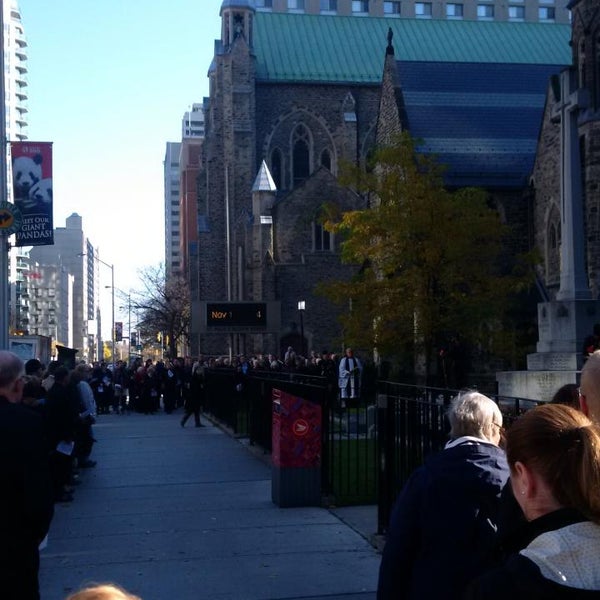 Photo taken at St Paul&#39;s Bloor by Kent F. on 11/11/2014