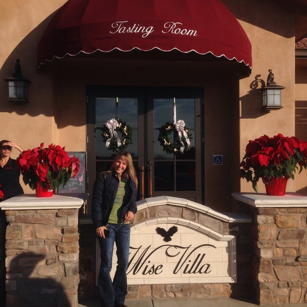 Photo taken at Wise Villa Winery by Deborah P. on 11/27/2013