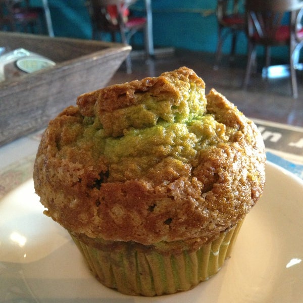 The Pistachio muffin is a fave of many regulars.