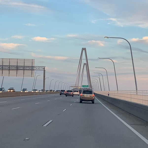 Photo taken at Arthur Ravenel Jr. Bridge by Pete E. on 11/3/2022