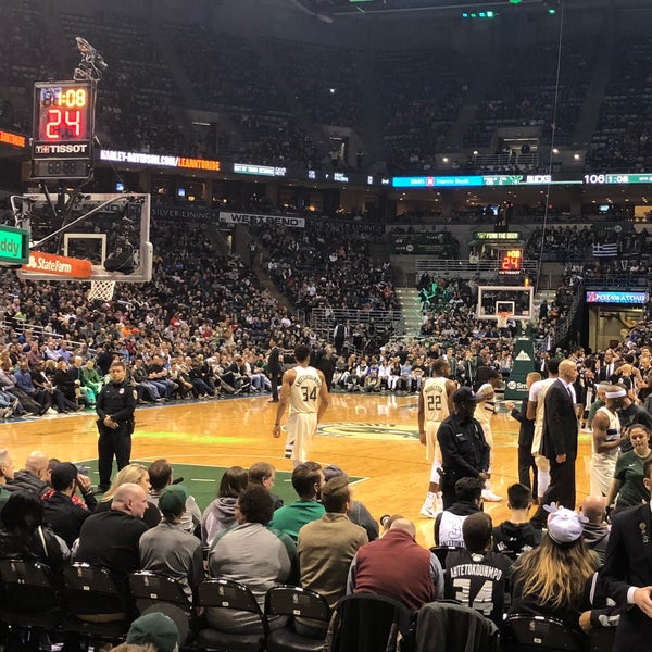 Photo taken at BMO Harris Bradley Center by Hussain A. on 3/25/2018