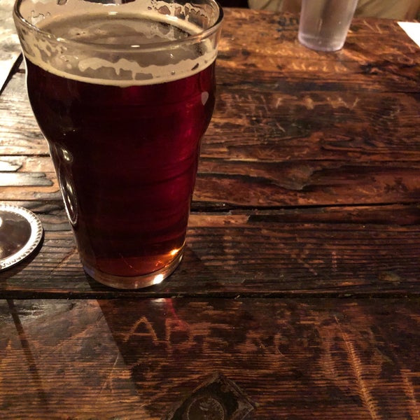 Photo taken at Old Town Pizza &amp; Brewing by Deven N. on 3/10/2019