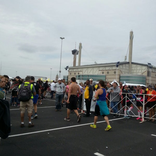 Rock 'n' Roll Marathon Finish Line (Now Closed) Downtown San Antonio
