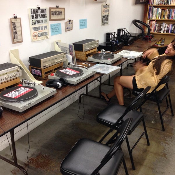Photo taken at Record Surplus by Omar T. on 5/22/2014