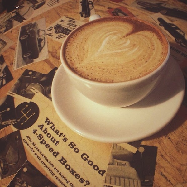 Снимок сделан в Preservation Coffee &amp; Tea пользователем Ben R. 1/18/2014