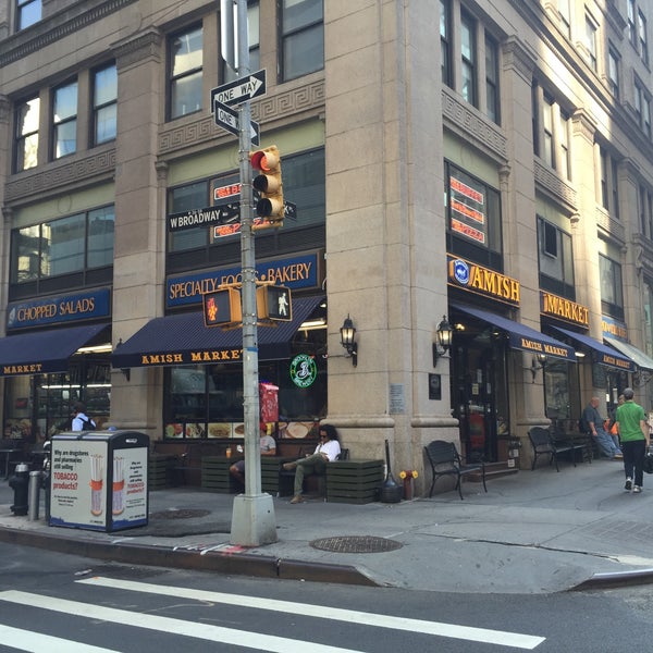 Photo taken at Amish Market Tribeca by Florian S. on 9/18/2015