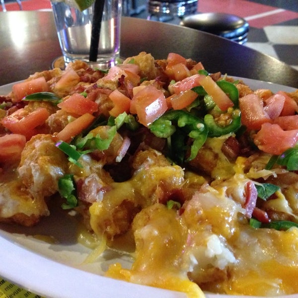 You will fall in love with the totchos. Get a half order, it will feed a small army