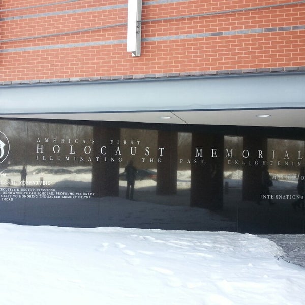 Снимок сделан в Holocaust Memorial Center пользователем Dan V. 2/20/2015