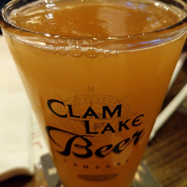 Photo taken at Clam Lake Beer Company by Todd N. on 5/15/2021