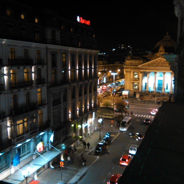 La vue depuis la terrasse.