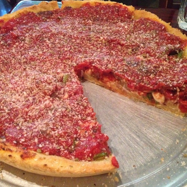 Photo taken at Kylie&#39;s Chicago Pizza by Rob W. on 9/23/2012