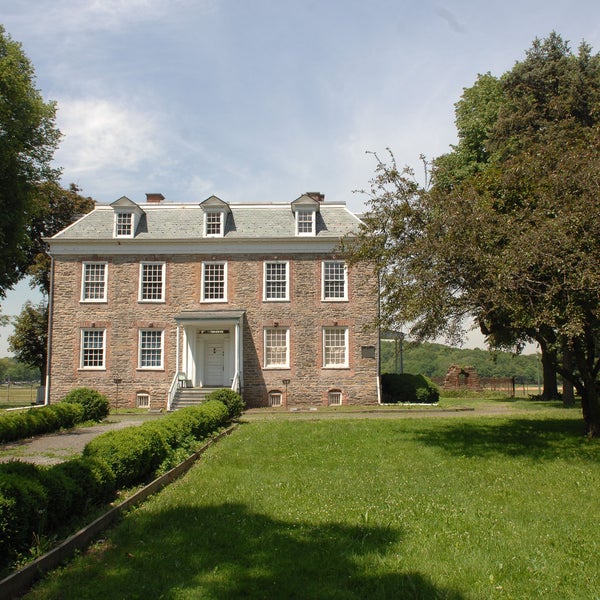 George Washington stayed in this house at least twice during the American Revolution.