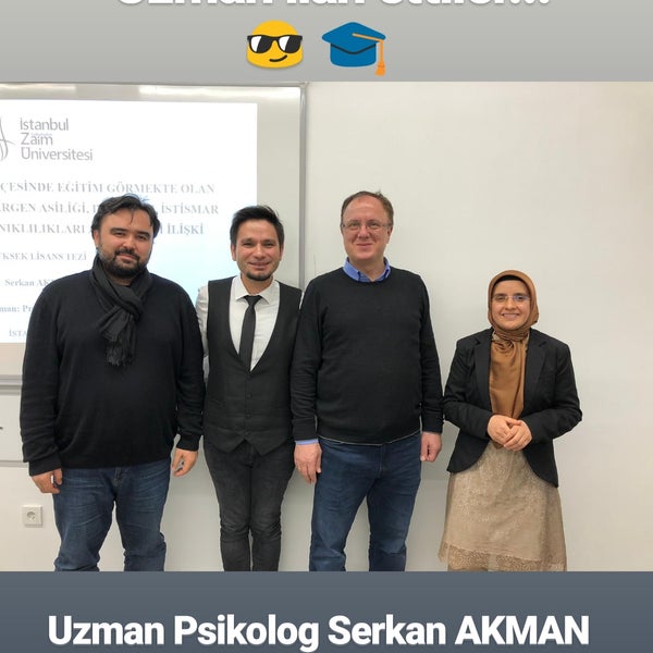 1/14/2019にSerkan A.がT.C. İstanbul Sabahattin Zaim Üniversitesiで撮った写真