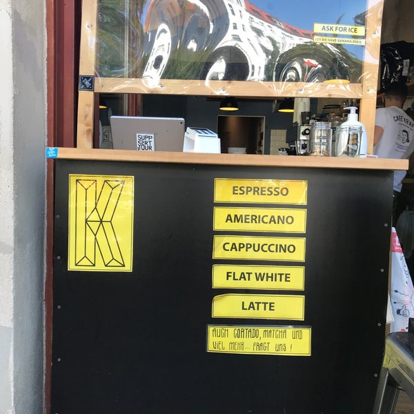 Photo taken at Kiez Kaffee Kraft by Michael D. on 8/16/2020