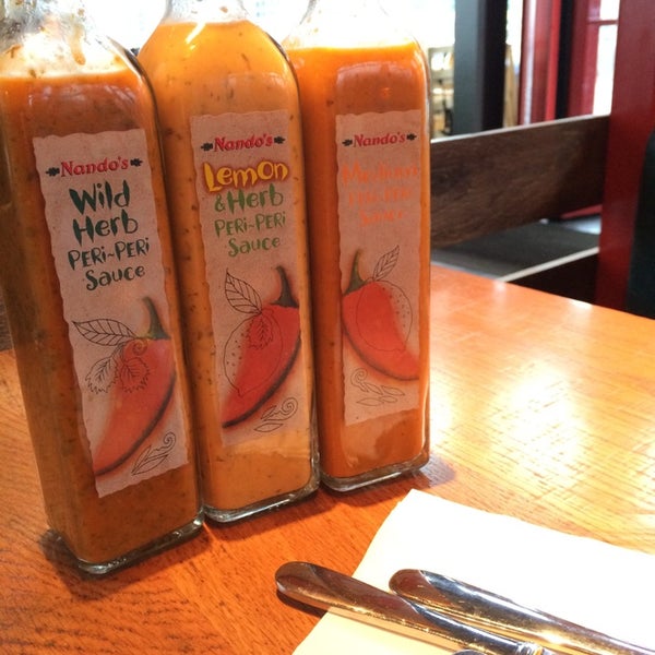 Photo taken at Nando&#39;s by Jay S. on 4/8/2014