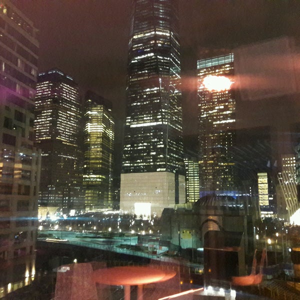 Photo taken at Living Room Bar &amp; Terrace @ W New York - Downtown by Anna V. on 1/26/2017