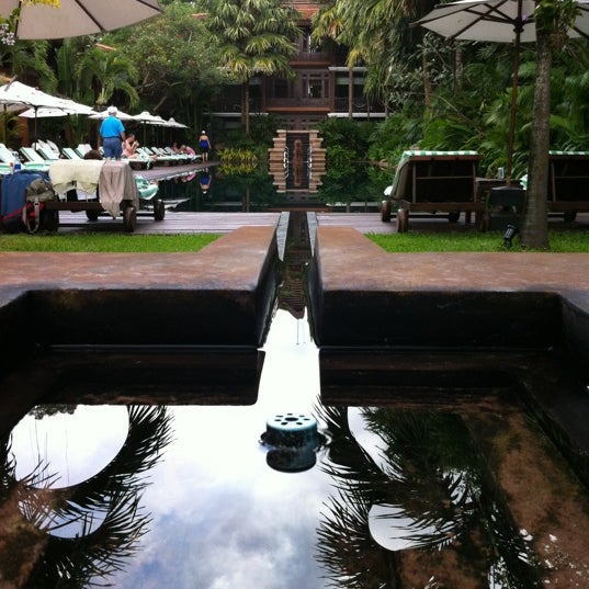 Photo taken at Belmond La Residence d&#39;Angkor by Filipe X. on 11/14/2012