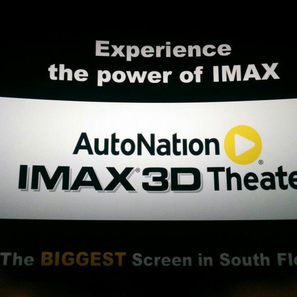 Photo prise au Autonation IMAX 3D Theater par Henrique M. le11/1/2014