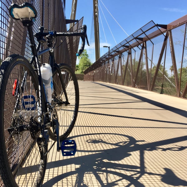 Pedestrian Bridge over Loop 101 63rd Ave Bridge in Glendale