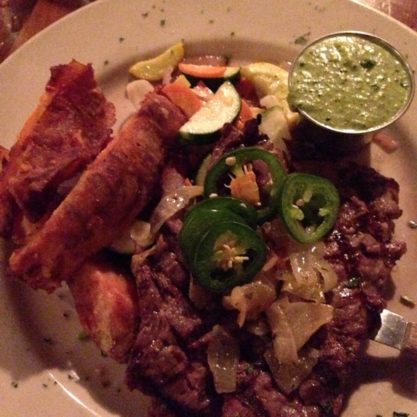Everything is delicious but my entree of Flank Steak Arrachera cooked medium was divine!