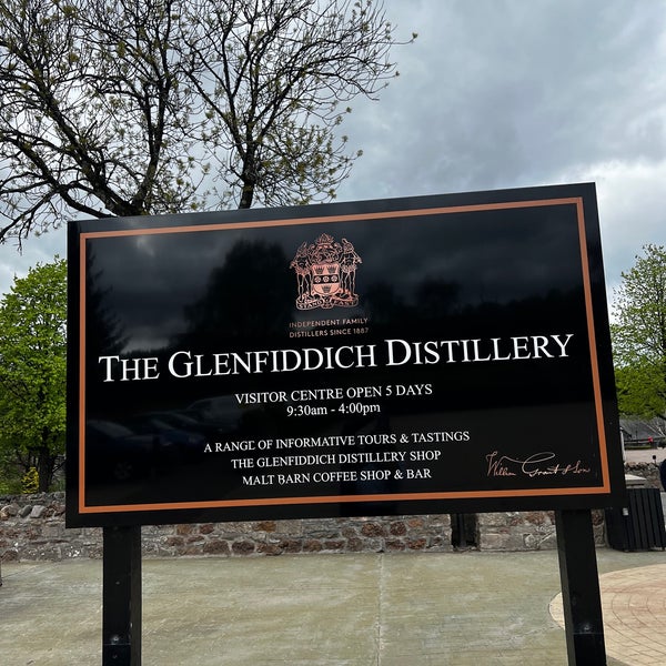 Photo taken at Glenfiddich Distillery by Golnaz T. on 5/6/2022