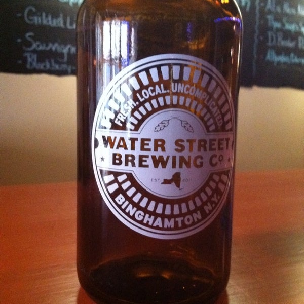 Photo taken at Water Street Brewing Co. by Jennifer H. on 6/1/2013