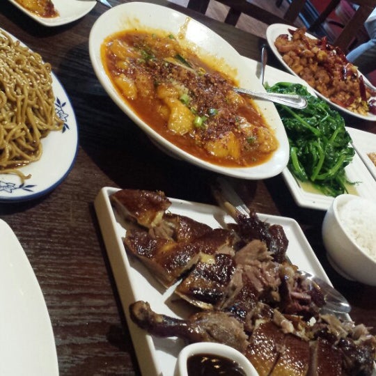 Photo taken at Lao Sze Chuan - Uptown Broadway by Craig W. on 6/12/2014