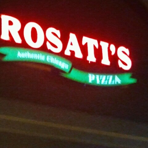 Photo taken at Rosati&#39;s Pizza by Joanne R. on 10/9/2012