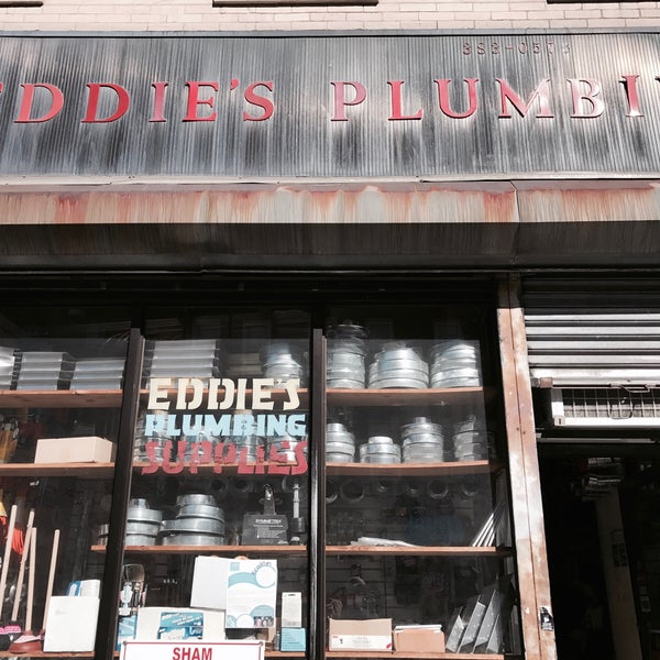Eddie's Plumbing Supply Hardware Store in Greenpoint