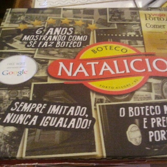 รูปภาพถ่ายที่ Boteco Natalício โดย Debora P. เมื่อ 12/20/2012