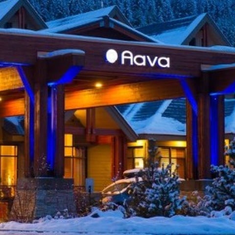 Photo taken at Aava Whistler Hotel by Colin H. on 12/16/2012