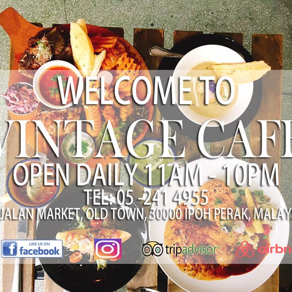 Vintage Cafe Ipoh Old Town 21 Jalan Market