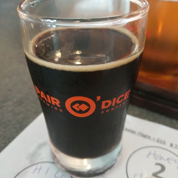 Photo taken at Pair O&#39; Dice Brewing Company by Dan P. on 4/27/2018