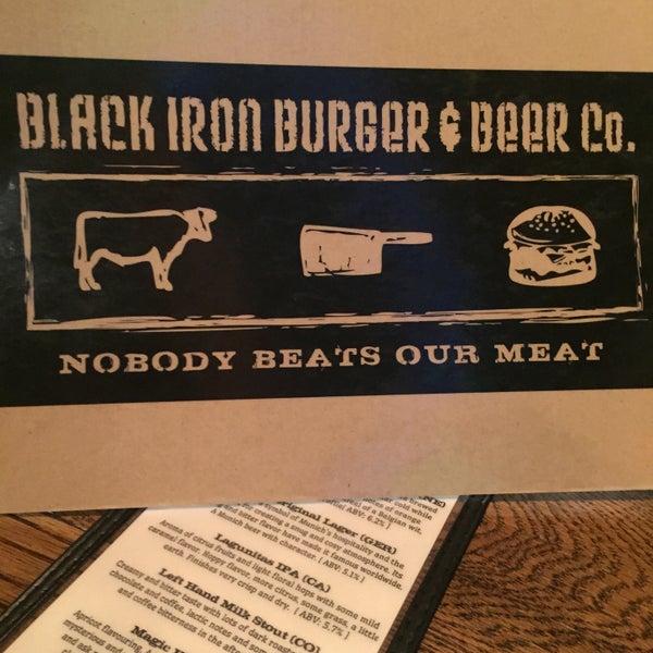 6/25/2015 tarihinde Jeff M.ziyaretçi tarafından Black Iron Burger'de çekilen fotoğraf