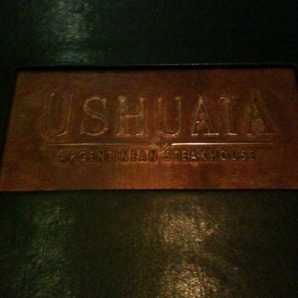 Photo taken at Ushuaia Argentinean Steakhouse by Casey E. on 2/22/2014