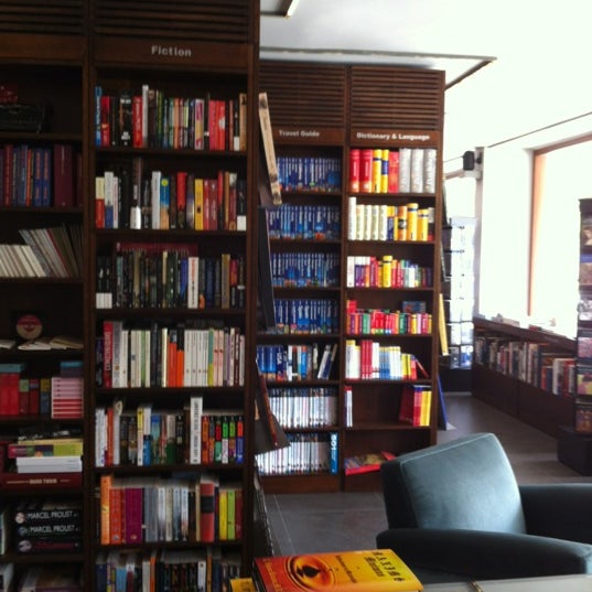 Photo taken at Bookish Store by Hulya on 5/13/2012