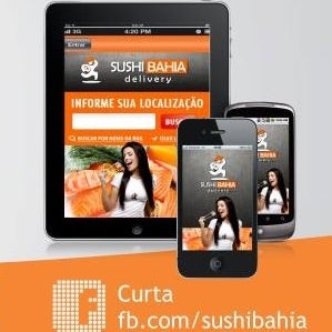 3/10/2014 tarihinde Sushi Bahia Deliveryziyaretçi tarafından Sushi Bahia Delivery'de çekilen fotoğraf