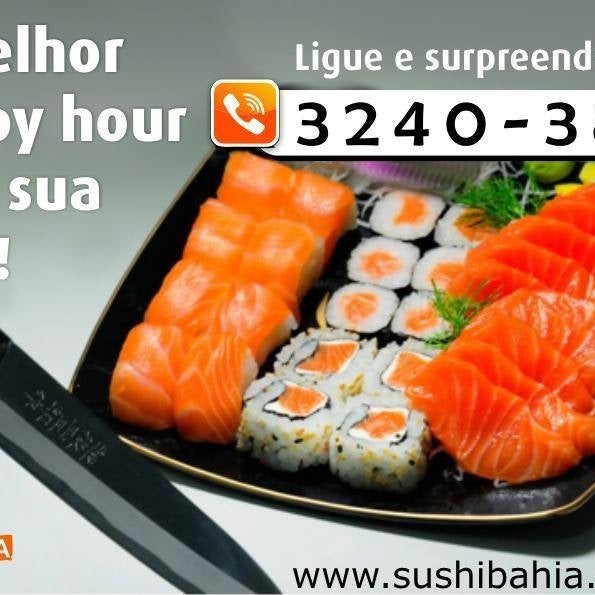 Photo taken at Sushi Bahia Delivery by Sushi Bahia Delivery on 3/10/2014