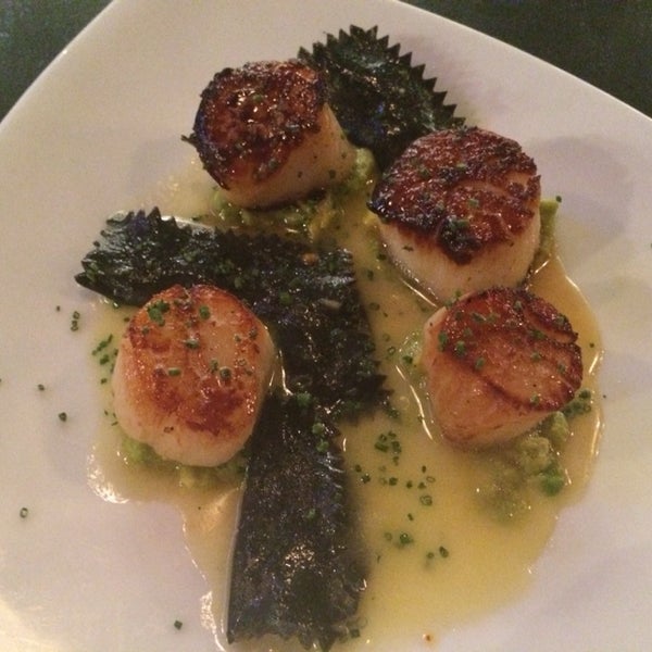 THIS is good here. One word: scallops.