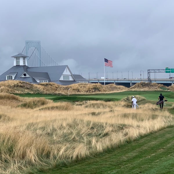 Photo taken at Trump Golf Links at Ferry Point by Michael R. on 7/12/2020